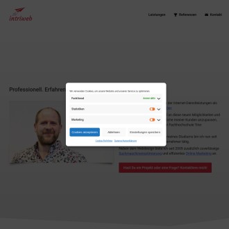 Vorschaubild Intriweb - Webdesign, Marketing & Suchmaschinenoptimierung