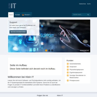 Vorschaubild KleinIT IT-Dienstleistungen