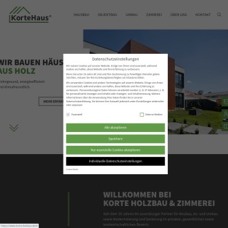 Vorschaubild Korte Holzbau und Zimmerei KG