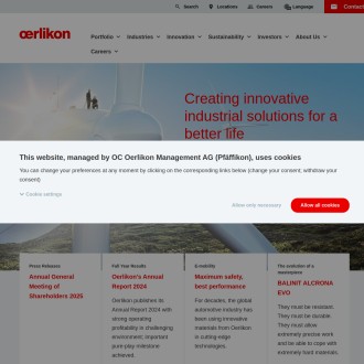 Vorschaubild Oerlikon Balzers Coating Germany GmbH