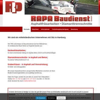 Vorschaubild RAPA Baudienst GmbH