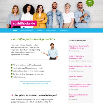 Vorschaubild aushilfsjobs.de