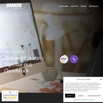 Vorschaubild sinus Marketing - Online-Marketing Agentur Osnabrück