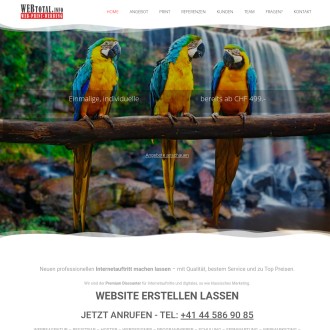 Vorschaubild WEBtotal.info Homepage machen lassen