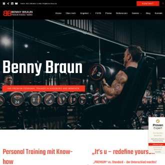 Vorschaubild Benny Braun Premium Personal Training