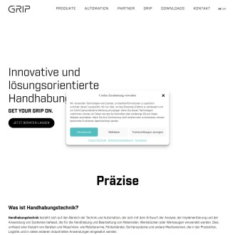 Vorschaubild GRIP GmbH Handhabungstechnik