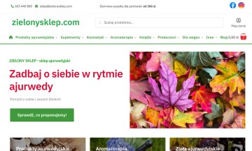 klep ekologiczny Kraków, zdrowa żywność, ajurweda, – zielonysklep.com