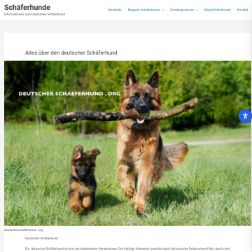 schutzdienst deutscher schäferhund