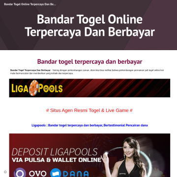 Bandar Lotre Online