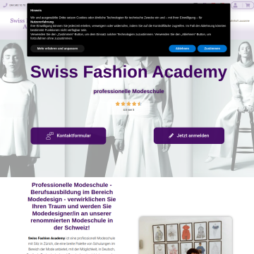 Swiss Fashion Academy - Professionelle Modeschule