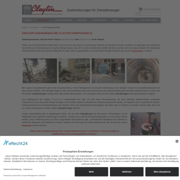 Industrielle Dampferzeuger ohne Explosionsrisiko