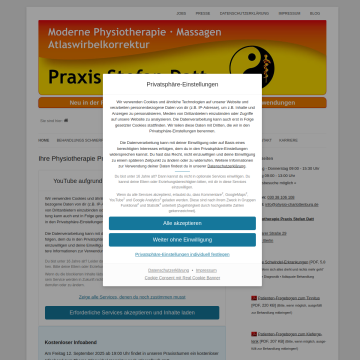 Physiotherapie Praxis in Berlin Charlottenburg