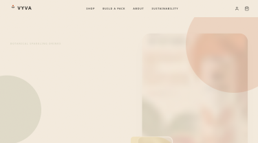 vyva.store mobile preview