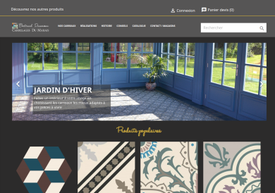 Carrelages du Marais sur mobile