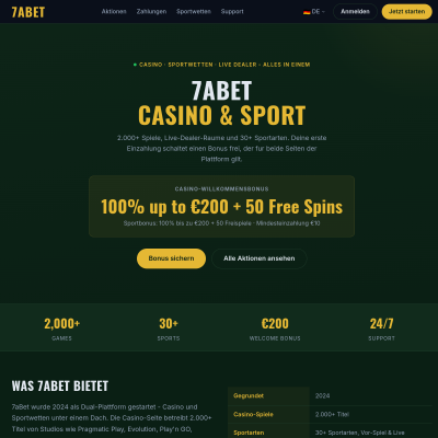 7aBet Casino & Sport