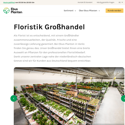 Floristik Großhandel