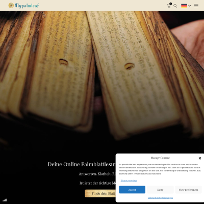 Indische Palmblattlesungen