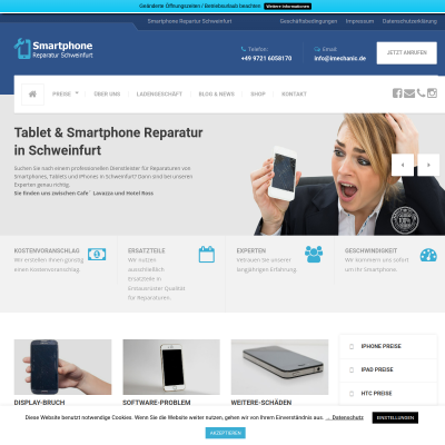 Smartphone Reparatur Schweinfurt