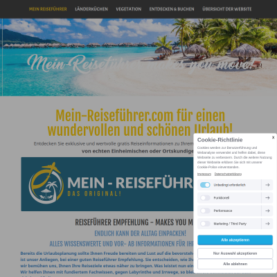 Mein-Reiseführer.com für einen wundervollen und schönen Urlaub