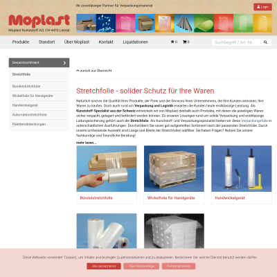 Stretchfolie - MOPLAST KUNSTSTOFF AG