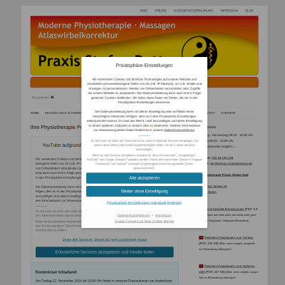 Physiotherapie Praxis in Berlin Charlottenburg