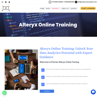 Alteryx Online Training