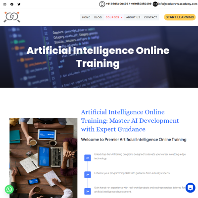 Artificial Intelligence Online Training