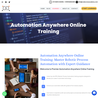 Automation Anywhere Online Training