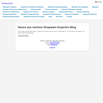 Neues aus meinem Shopware Experten Blog – SP Webconsulting