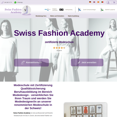 Swiss Fashion Academy - Professionelle Modeschule