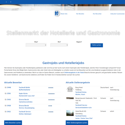 Gastro A.Walser GmbH- Gastrojobs