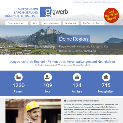 Regionale Gewerbe-Plattform - job sargans