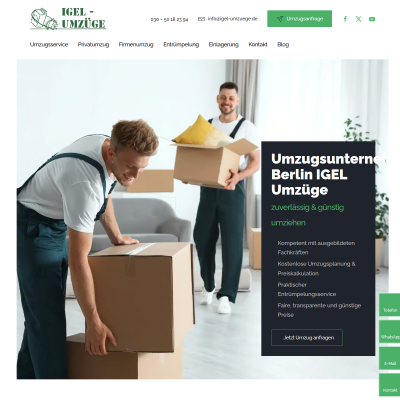 Umzugsunternehmen Berlin Günstig