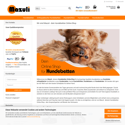 Mazuli - Dein Hundebetten Online-Shop