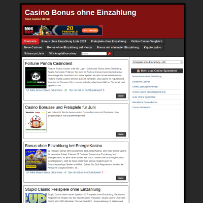 Casino Bonus ohne Einzahlung Neue Casino Bonus