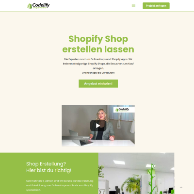 Shopify Shop erstellen lassen