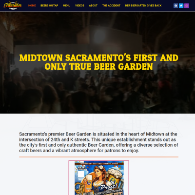 Sacramento's German Beer Garden