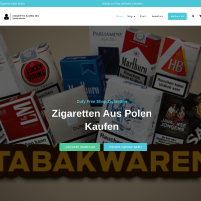 onlineshop für Preiswerte Tabakwaren