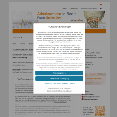 Atlaskorrektur in Berlin