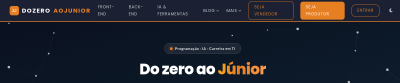 Do Zero ao Júnior