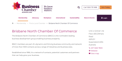 Brisbane North Chamber of Commerce