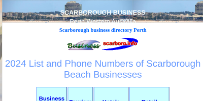 Scarborough Business Directory Perth