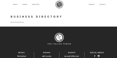 The Italian Forum