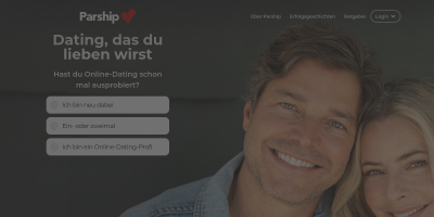 Parship Website Screenshot