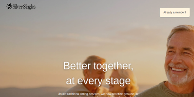 SilberSingles Website Screenshot