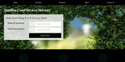 Sunshine Coast Services Directory