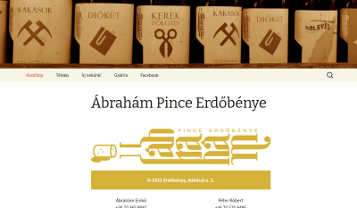 Erdőbénye - Ábrahám Pince