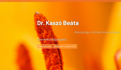 Dr. Kaszó Beáta Allergiadoktor