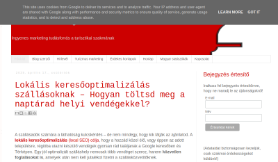 Turisztikai Marketing Blog