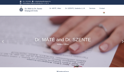 Dr. Máté Viktor közjegyző
